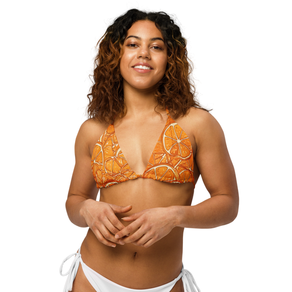 Tangy Vibe Bikini Top On Model By Breakin' Atoms