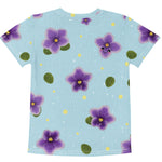 Breakin' Atoms Violet Blooms Kids Shirt thumbnail 3
