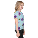 Breakin' Atoms Kids Violet Bloom Shirt Side thumbnail 4