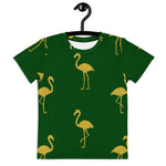 Breakin' Atoms Kids Gold Flamingo Tee Shirt  thumbnail 2