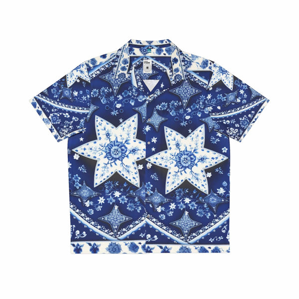 Bandanna Short Sleeve Vacation Shirt - BREAKIN' ATOMS