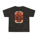 PLAY YOUR CARDS RIGHT Mineral Wash T-Shirt - BREAKIN' ATOMS thumbnail 3