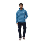 Breakin' Atoms Blue Striped Hoodie thumbnail 4