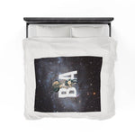 Breakin' Atoms Velveteen Plush Blanket - BREAKIN' ATOMS thumbnail 8