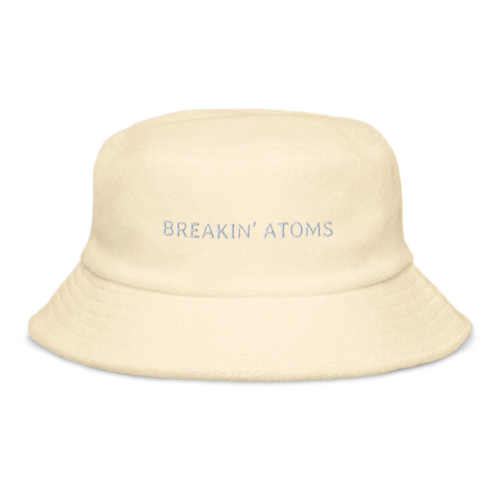 The Shoreline Bucket Terry Cloth Bucket Hat - BREAKIN' ATOMS — Breakin Atoms premium streetwear