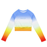 Chromatic Drift long-sleeve crop top - BREAKIN' ATOMS thumbnail 2