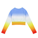 Chromatic Drift long-sleeve crop top - BREAKIN' ATOMS thumbnail 3