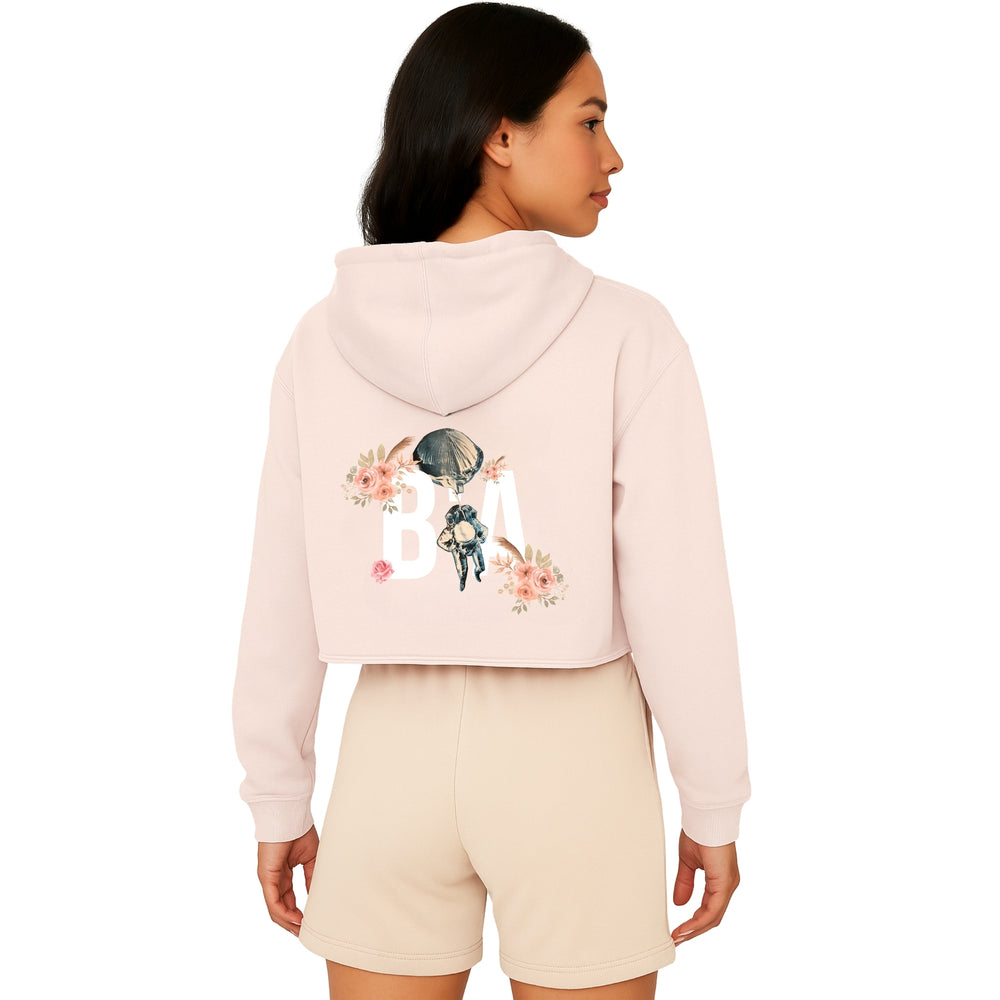 Roses "Valentine's Day" Crop Hoodie — Breakin Atoms premium streetwear