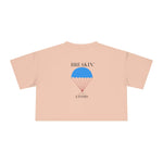 Breakin' Atoms Parachute Monogram Women's Crop Tee - BREAKIN' ATOMS thumbnail 4