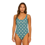 Breakin' Atoms Eternal Stars One-Piece Swimsuit for Women – Stylish and Comfortable Swimwear thumbnail 1