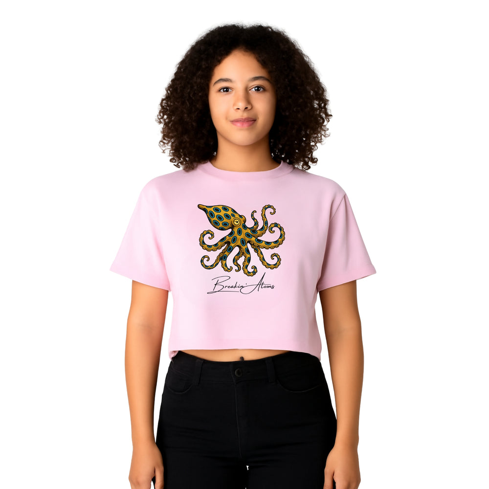 Model wearing Breakin' Atoms Still Poison graphic tee – bold streetwear design — Breakin Atoms premium streetwear